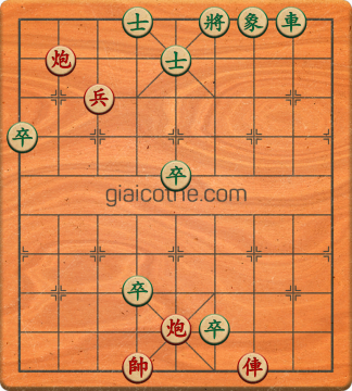 Bàn cờ tướng bài tập Cờ Tướng Haga thế Khó ván 458 - Độ khó Khó