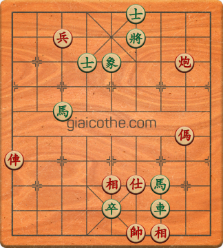 Bàn cờ tướng bài tập Cờ Tướng Haga thế Khó ván 462 - Độ khó Khó