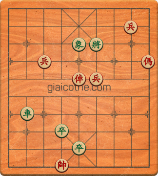 Bàn cờ tướng bài tập Cờ Tướng Haga thế Khó ván 464 - Độ khó Khó