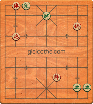 Bàn cờ tướng bài tập Cờ Tướng Haga thế Khó ván 47 - Độ khó Khó