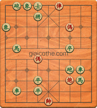 Bàn cờ tướng bài tập Cờ Tướng Haga thế Khó ván 472 - Độ khó Khó