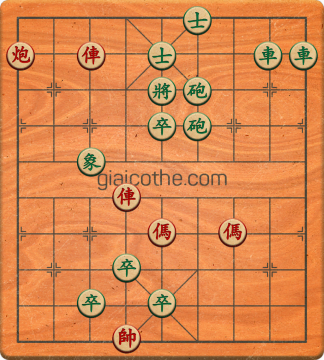 Bàn cờ tướng bài tập Cờ Tướng Haga thế Khó ván 475 - Độ khó Khó