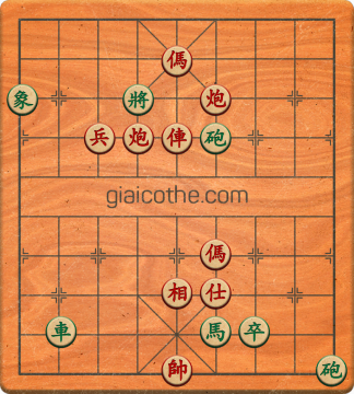 Bàn cờ tướng bài tập Cờ Tướng Haga thế Khó ván 482 - Độ khó Khó