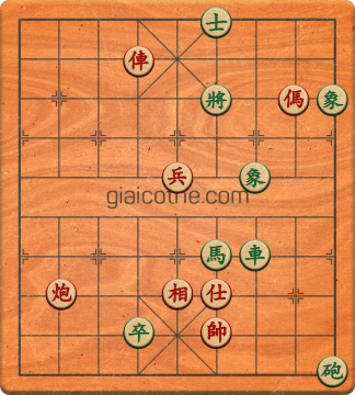 Bàn cờ tướng bài tập Cờ Tướng Haga thế Khó ván 500 - Độ khó Khó