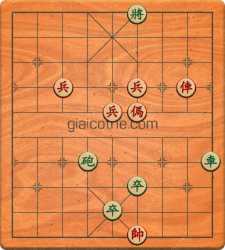 Bàn cờ tướng bài tập Cờ Tướng Haga thế Khó ván 53 - Độ khó Khó