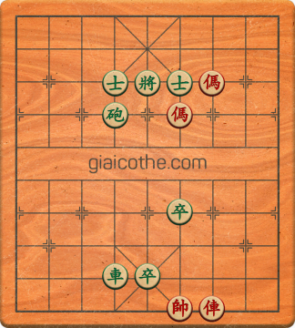 Bàn cờ tướng bài tập Cờ Tướng Haga thế Khó ván 57 - Độ khó Khó