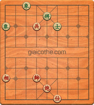 Bàn cờ tướng bài tập Cờ Tướng Haga thế Khó ván 59 - Độ khó Khó