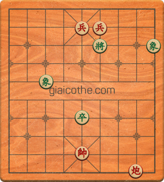 Bàn cờ tướng bài tập Cờ Tướng Haga thế Khó ván 63 - Độ khó Khó