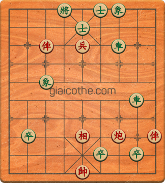 Bàn cờ tướng bài tập Cờ Tướng Haga thế Khó ván 66 - Độ khó Khó