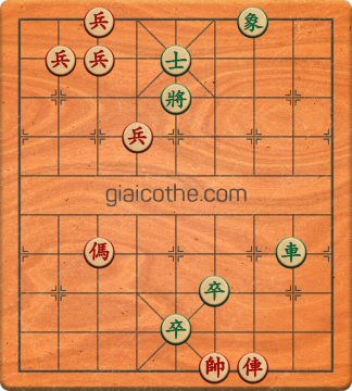 Bàn cờ tướng bài tập Cờ Tướng Haga thế Khó ván 74 - Độ khó Khó