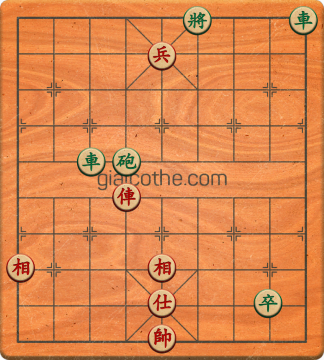 Bàn cờ tướng bài tập Cờ Tướng Haga thế Khó ván 87 - Độ khó Khó