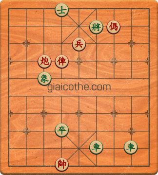 Bàn cờ tướng bài tập Cờ Tướng Haga thế Vừa ván 105 - Độ khó Khó