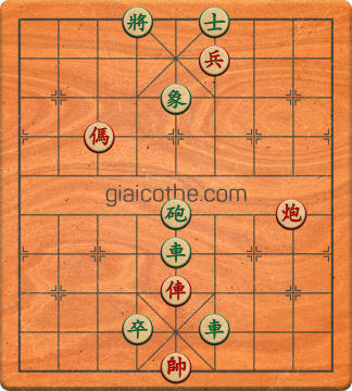 Bàn cờ tướng bài tập Cờ Tướng Haga thế Vừa ván 112 - Độ khó Khó