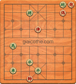 Bàn cờ tướng bài tập Cờ Tướng Haga thế Vừa ván 129 - Độ khó Khó