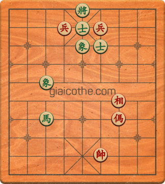 Bàn cờ tướng bài tập Cờ Tướng Haga thế Vừa ván 164 - Độ khó Trung Bình