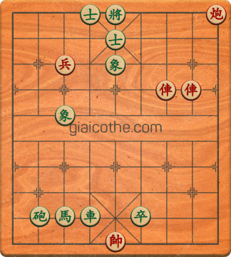 Bàn cờ tướng bài tập Cờ Tướng Haga thế Vừa ván 181 - Độ khó Khó