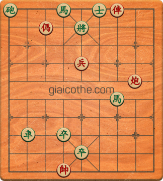 Bàn cờ tướng bài tập Cờ Tướng Haga thế Vừa ván 191 - Độ khó Khó