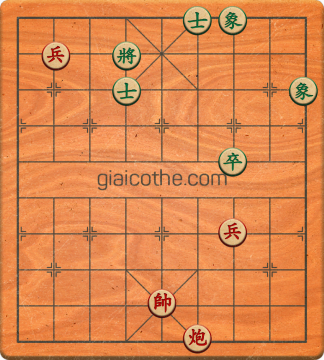 Bàn cờ tướng bài tập Cờ Tướng Haga thế Vừa ván 208 - Độ khó Trung Bình