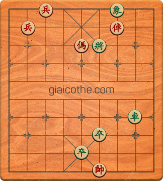 Bàn cờ tướng bài tập Cờ Tướng Haga thế Vừa ván 219 - Độ khó Khó