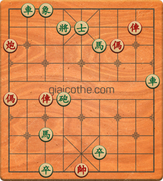 Bàn cờ tướng bài tập Cờ Tướng Haga thế Vừa ván 226 - Độ khó Khó