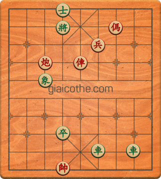 Bàn cờ tướng bài tập Cờ Tướng Haga thế Vừa ván 232 - Độ khó Khó