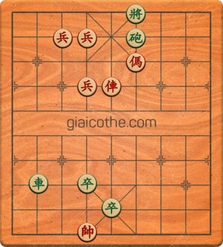 Bàn cờ tướng bài tập Cờ Tướng Haga thế Vừa ván 233 - Độ khó Khó