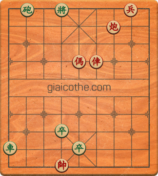 Bàn cờ tướng bài tập Cờ Tướng Haga thế Vừa ván 241 - Độ khó Khó