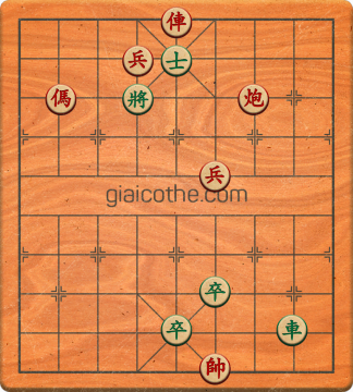 Bàn cờ tướng bài tập Cờ Tướng Haga thế Vừa ván 244 - Độ khó Khó