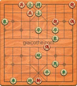 Bàn cờ tướng bài tập Cờ Tướng Haga thế Vừa ván 253 - Độ khó Khó