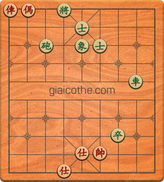 Bàn cờ tướng bài tập Cờ Tướng Haga thế Vừa ván 268 - Độ khó Trung Bình