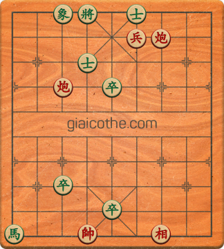 Bàn cờ tướng bài tập Cờ Tướng Haga thế Vừa ván 281 - Độ khó Trung Bình