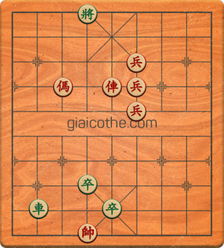 Bàn cờ tướng bài tập Cờ Tướng Haga thế Vừa ván 289 - Độ khó Khó