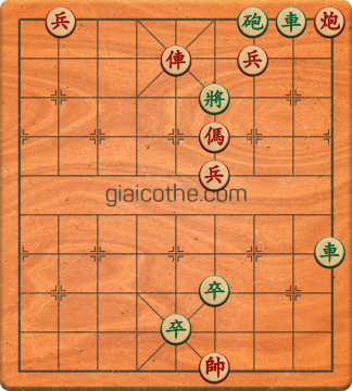 Bàn cờ tướng bài tập Cờ Tướng Haga thế Vừa ván 370 - Độ khó Khó