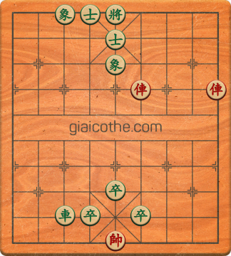 Bàn cờ tướng bài tập Cờ Tướng Haga thế Vừa ván 38 - Độ khó Trung Bình