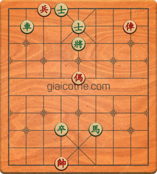 Bàn cờ tướng bài tập Cờ Tướng Haga thế Vừa ván 380 - Độ khó Trung Bình