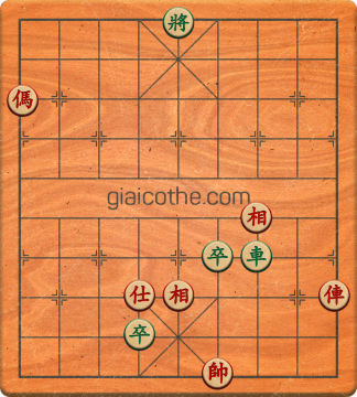 Bàn cờ tướng bài tập Cờ Tướng Haga thế Vừa ván 4 - Độ khó Khó