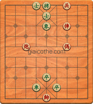 Bàn cờ tướng bài tập Cờ Tướng Haga thế Vừa ván 403 - Độ khó Khó