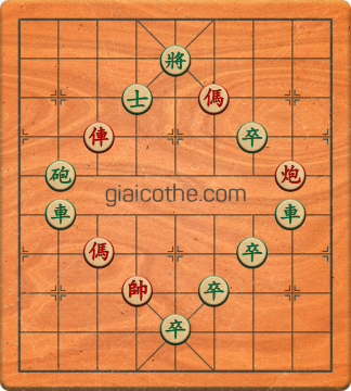 Bàn cờ tướng bài tập Cờ Tướng Haga thế Vừa ván 444 - Độ khó Khó