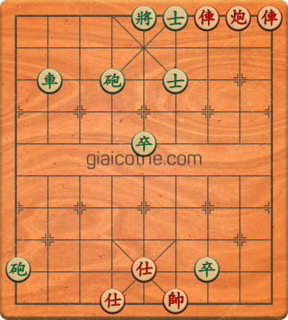 Bàn cờ tướng bài tập Cờ Tướng Haga thế Vừa ván 453 - Độ khó Trung Bình