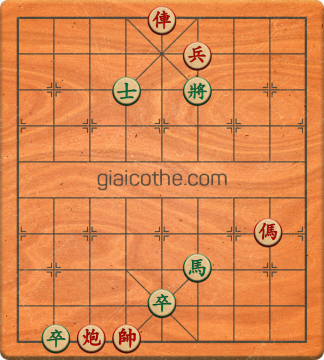 Bàn cờ tướng bài tập Cờ Tướng Haga thế Vừa ván 46 - Độ khó Trung Bình