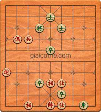 Bàn cờ tướng bài tập Cờ Tướng Haga thế Vừa ván 464 - Độ khó Trung Bình