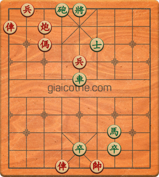 Bàn cờ tướng bài tập Cờ Tướng Haga thế Vừa ván 467 - Độ khó Khó