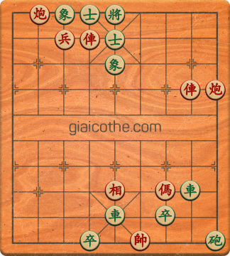 Bàn cờ tướng bài tập Cờ Tướng Haga thế Vừa ván 469 - Độ khó Trung Bình