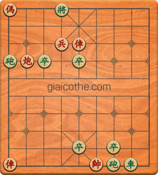 Bàn cờ tướng bài tập Cờ Tướng Haga thế Vừa ván 470 - Độ khó Khó