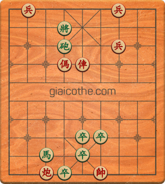 Bàn cờ tướng bài tập Cờ Tướng Haga thế Vừa ván 471 - Độ khó Khó