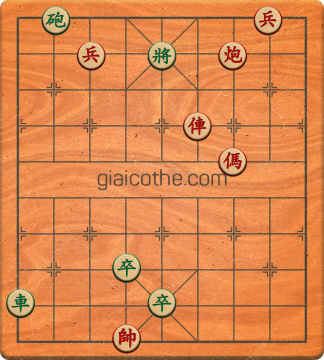 Bàn cờ tướng bài tập Cờ Tướng Haga thế Vừa ván 477 - Độ khó Khó