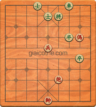 Bàn cờ tướng bài tập Cờ Tướng Haga thế Vừa ván 73 - Độ khó Trung Bình