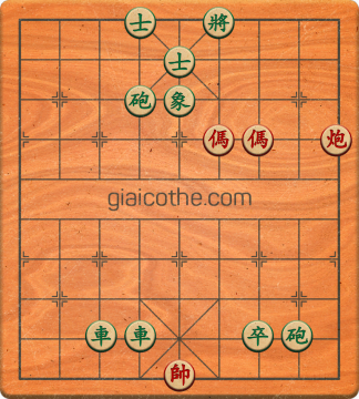 Bàn cờ tướng bài tập Cờ Tướng Khó Nhất màn 1 ván 169 - Độ khó Trung Bình