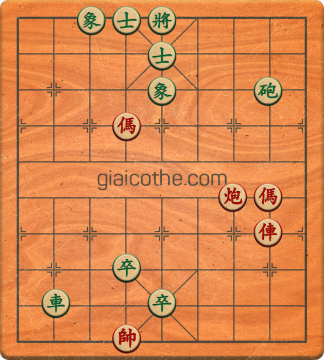 Bàn cờ tướng bài tập Cờ Tướng Khó Nhất màn 1 ván 17 - Độ khó Trung Bình