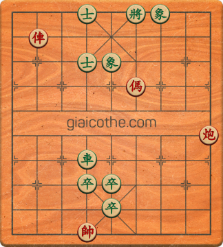 Bàn cờ tướng bài tập Cờ Tướng Khó Nhất màn 1 ván 172 - Độ khó Trung Bình